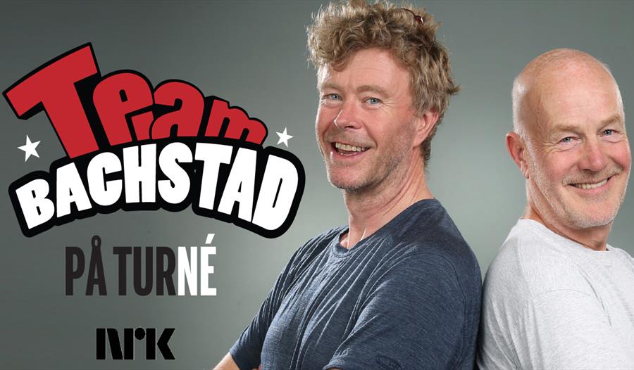Øystein Bache og Rune Gokstad med Team Bachstad skrevet på