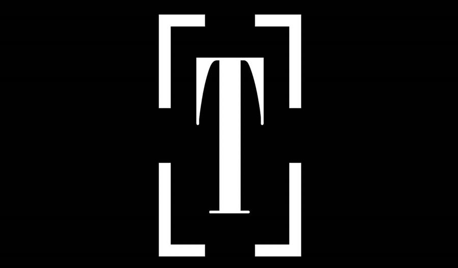 Symbolet for Tofteberg-bandet på svart bakgrunn
