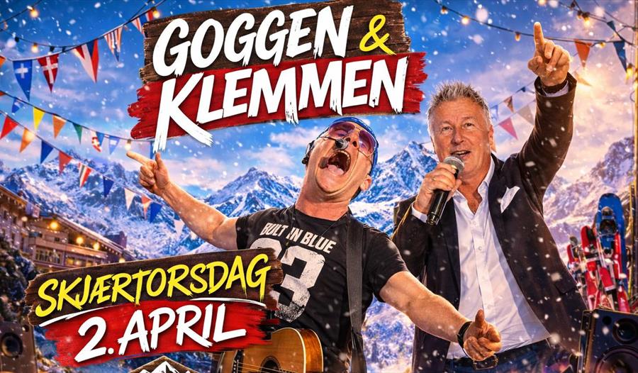 Goggen & Klemmen på konserten