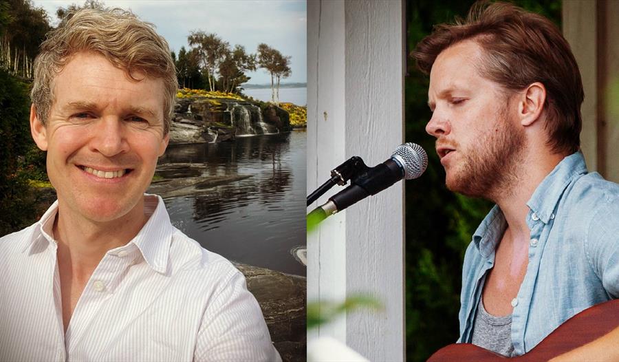Kåre Idrehus og Gribben opptrer på en konsert