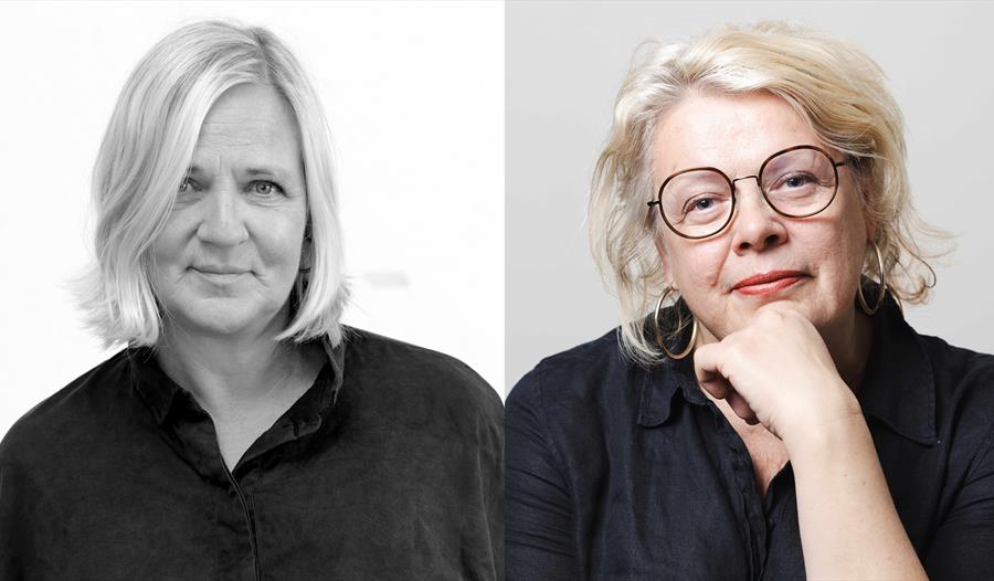 Lotte Konow Lund og Hanna Høiness