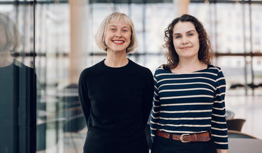 Janne Stigen Drangsholt og Therese G. Eide