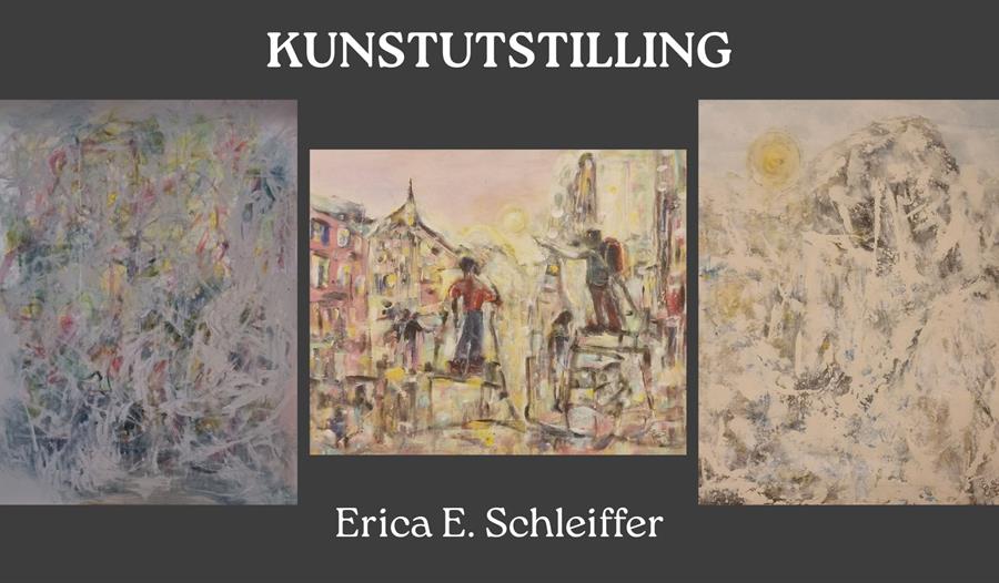 Bilder av Erica E. Schleiffer fra  kunstutstilling