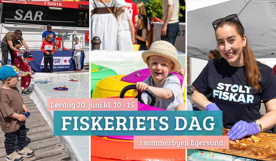 Fiskeriets dag 2026, bilder med ulike aktiviteter
