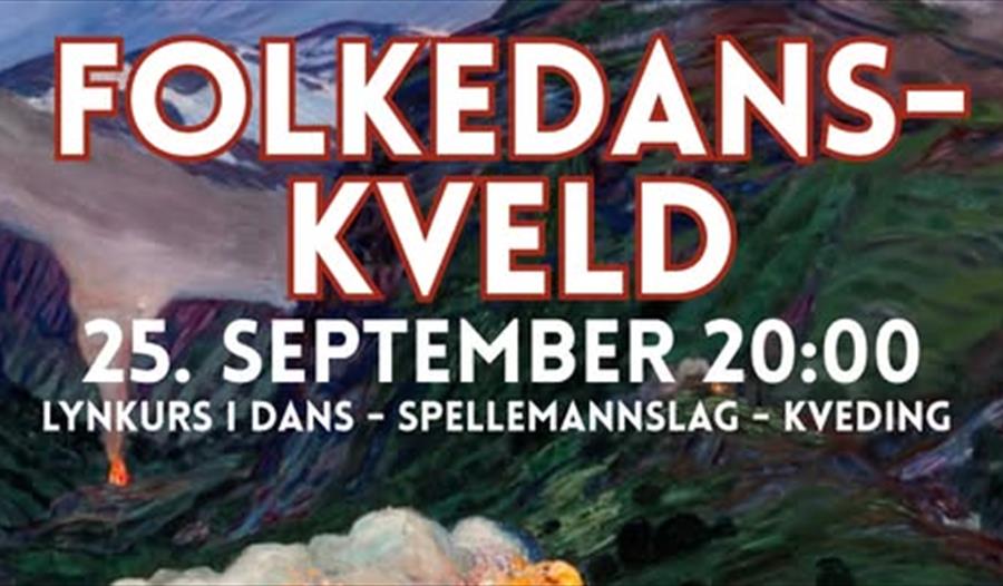 Folkedans-kveld med Bergen Ungdomslag Ervingen!