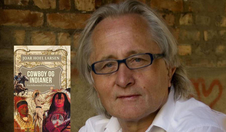 Forfattar Joar Hoel Larsen og hans bok om USAs urfolk og historia deira fram til i dag.