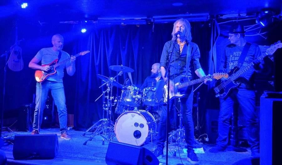 SuksessEnsemblet spiller på scenen