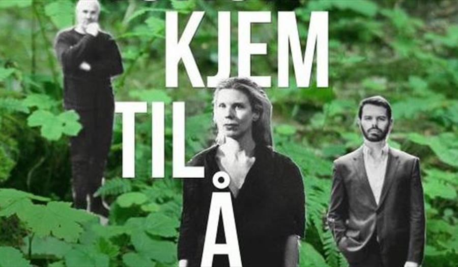 Annonse med bilder av hovedkarakterer