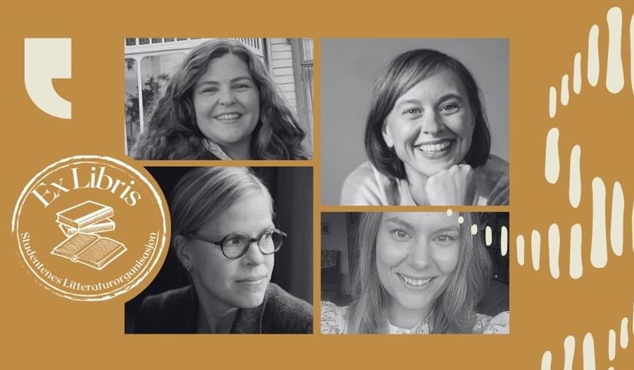Deltakere i panelsamtale Janne Stigen Drangsholt, Åste Dokka, Christiane Høines Baardsen. Leder av samtale - Ingrid Steine Reinshorn.