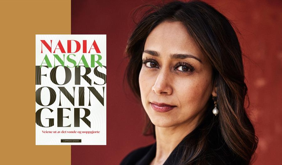 Nadia Ansar og hennes bok "Forsoninger"