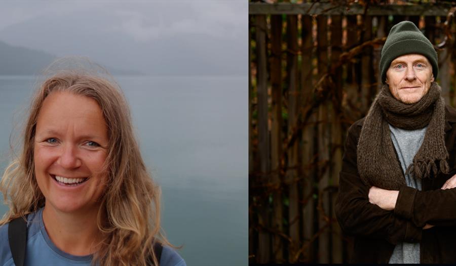 Bilde av de to foreleserne