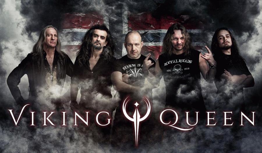 Heavy-Hard Rock band Viking Queen på en plakat