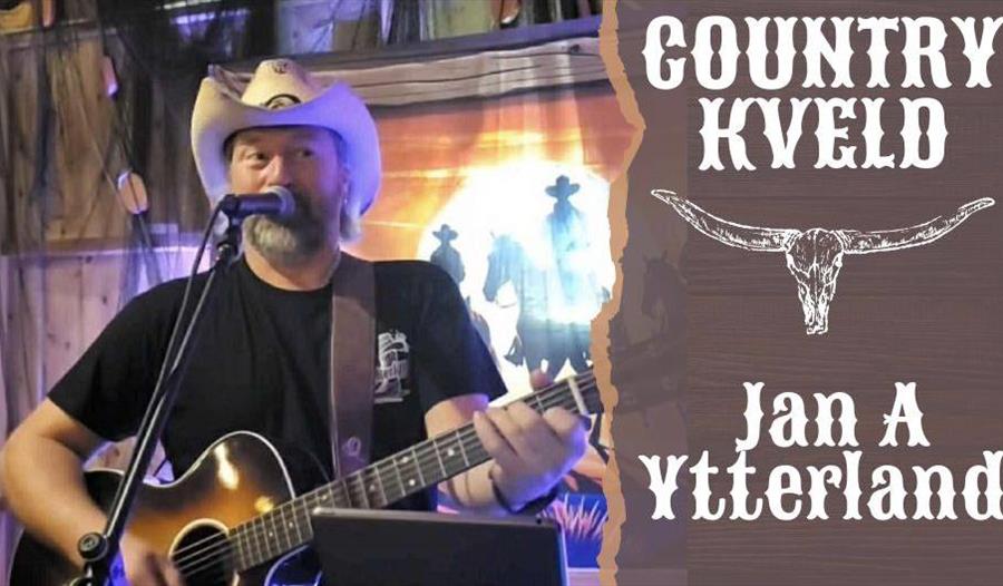 Jan A Ytterland singer på scenen