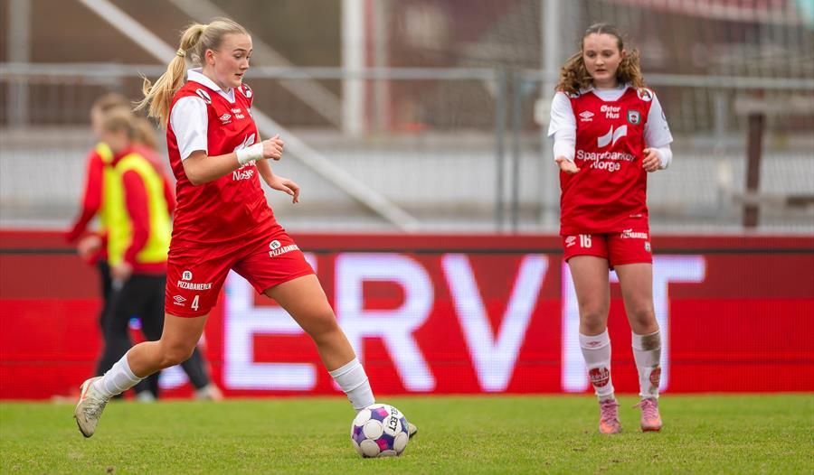 Bilde fra tidligere fotballkamp