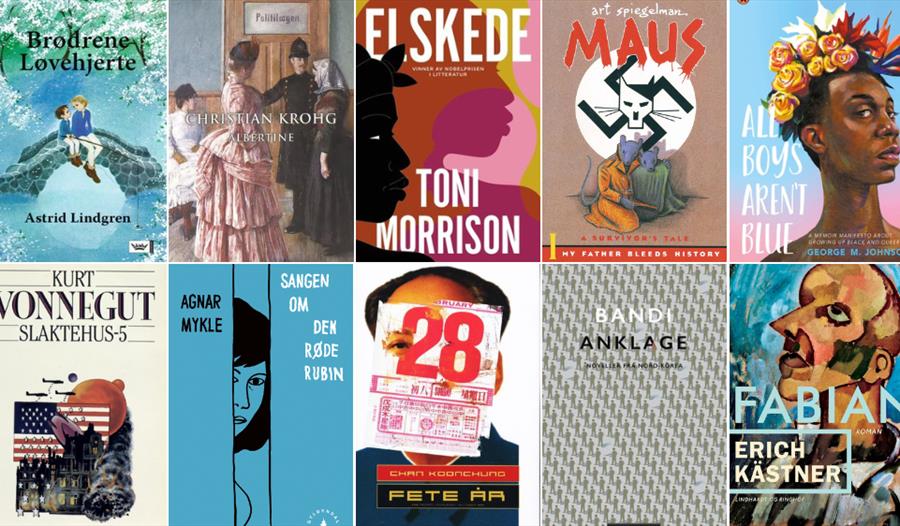 Forbudte bøker i USA og Norge