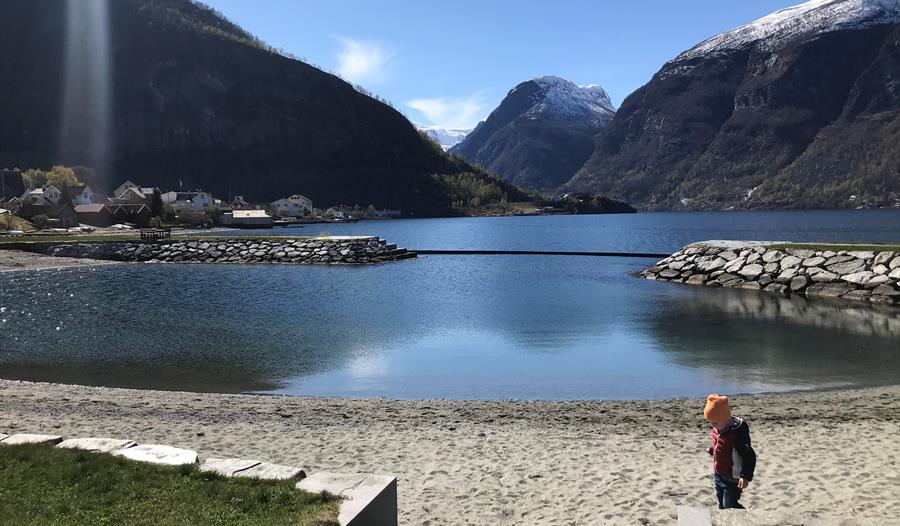 Badelaguna Aurland