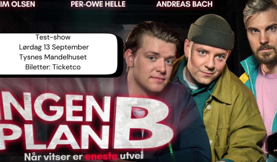 Stand up med Joakim Olsen og Tjommier