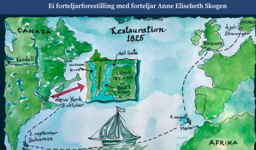 Med Restauration gjennom Hell Gate til Det Lova Landet