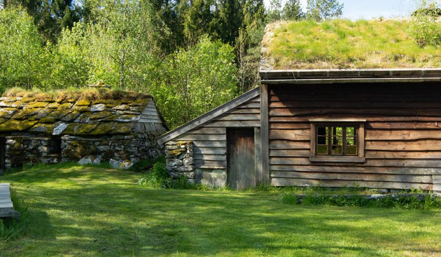 Kleivelandstova i museumstunet