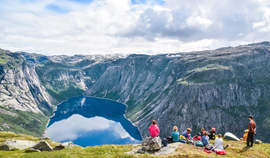 Guidet todagers fjelltur til Trolltunga