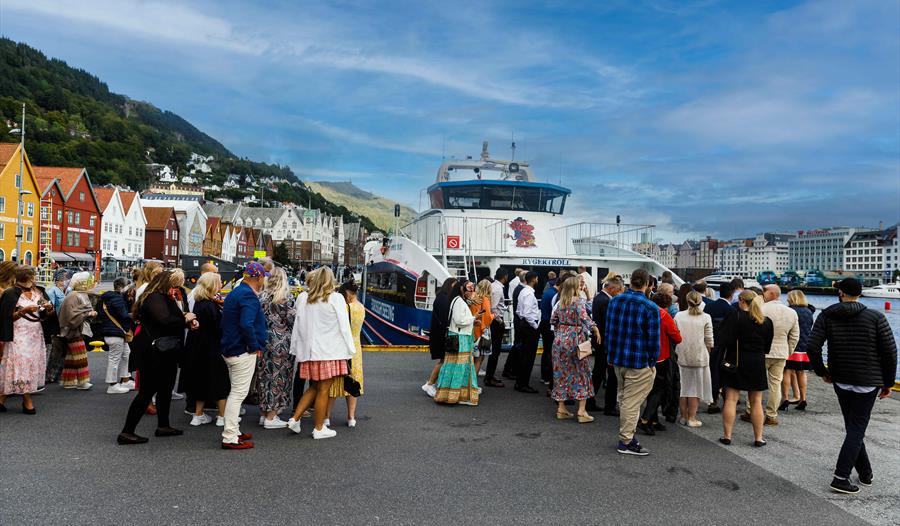 Gruppetur fra Bryggen i Bergen