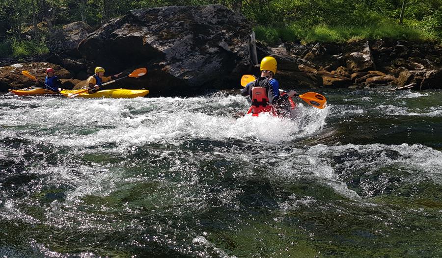 Kurs i elvepadling