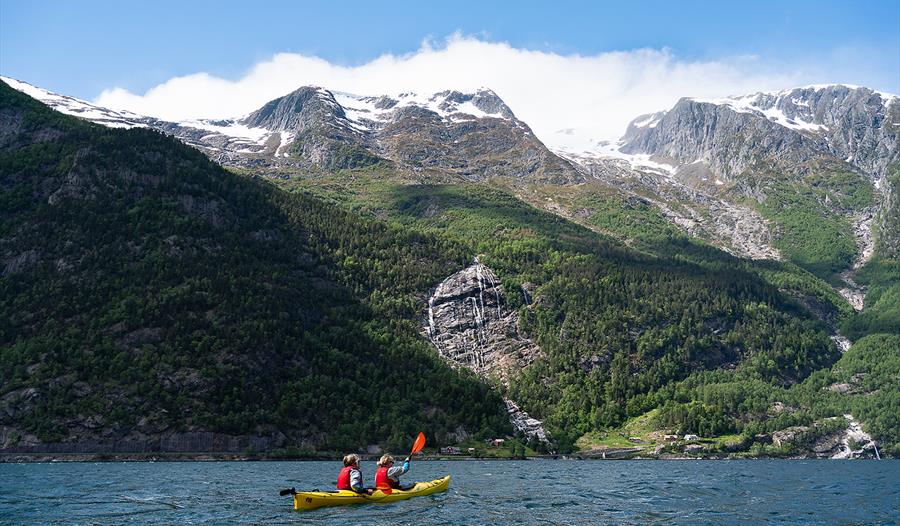 Guidet sjøkajakk-tur på Hardangerfjorden