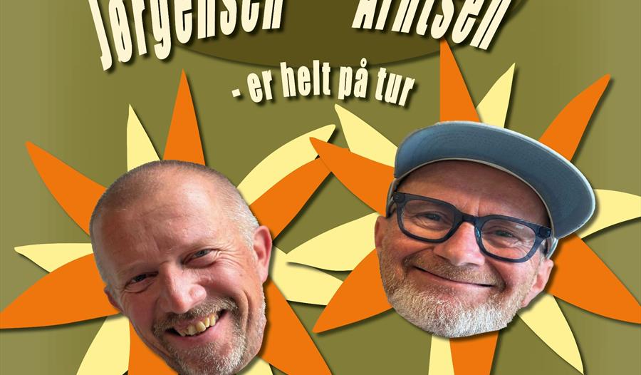 Plakat for arrangementet med bilde av de som skal fremføre