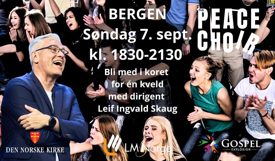 Bli med i Bergens første PEACE CHOIR!