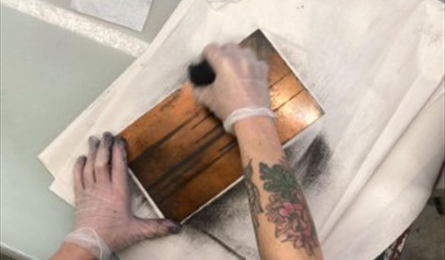 Kurs i den grafiske teknikken etsning