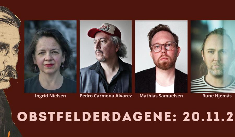 Bilde av talerne for arrangementet