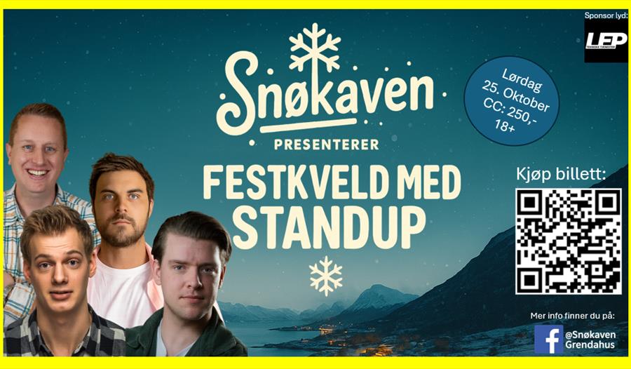 Festkveld med Standup