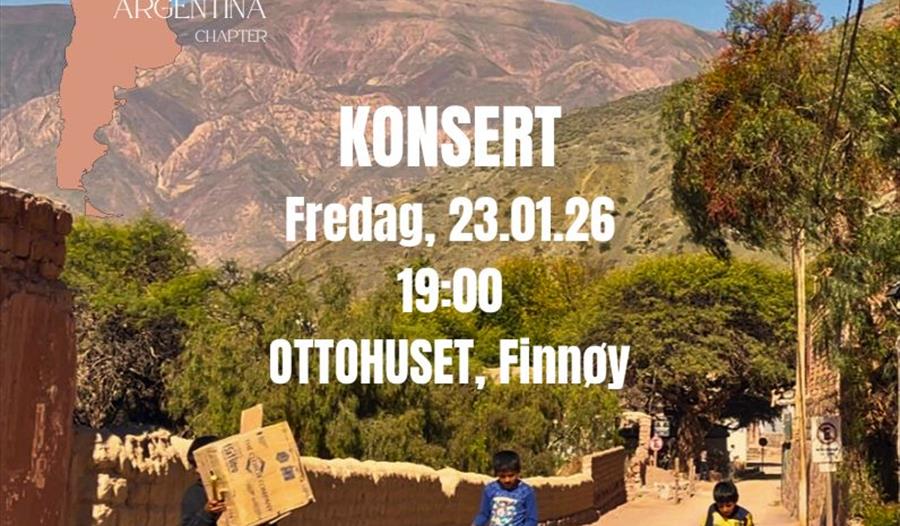 Bilde av barn som går gående i en landsby.