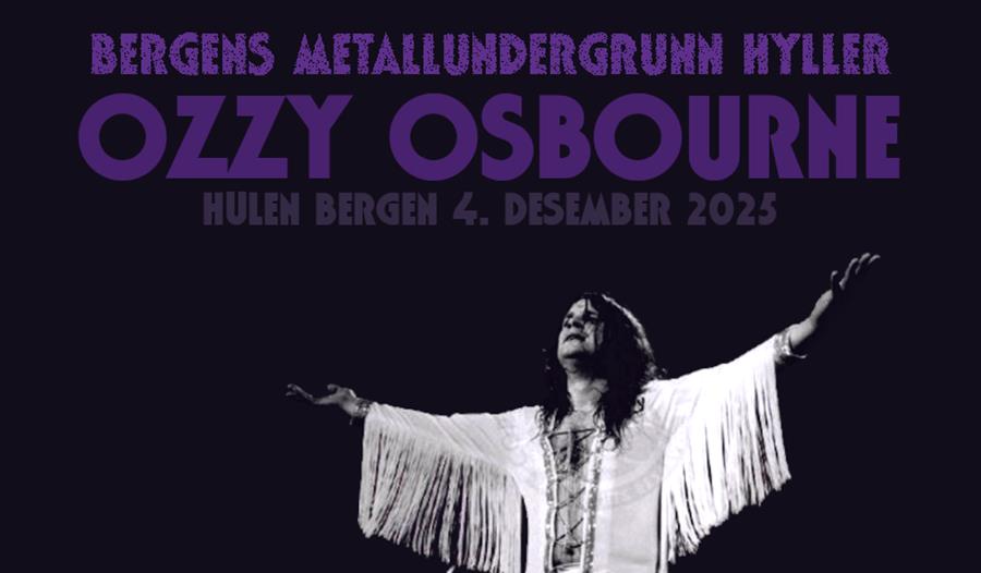 Bergens metallundergrunn hyller Ozzy Osbourne