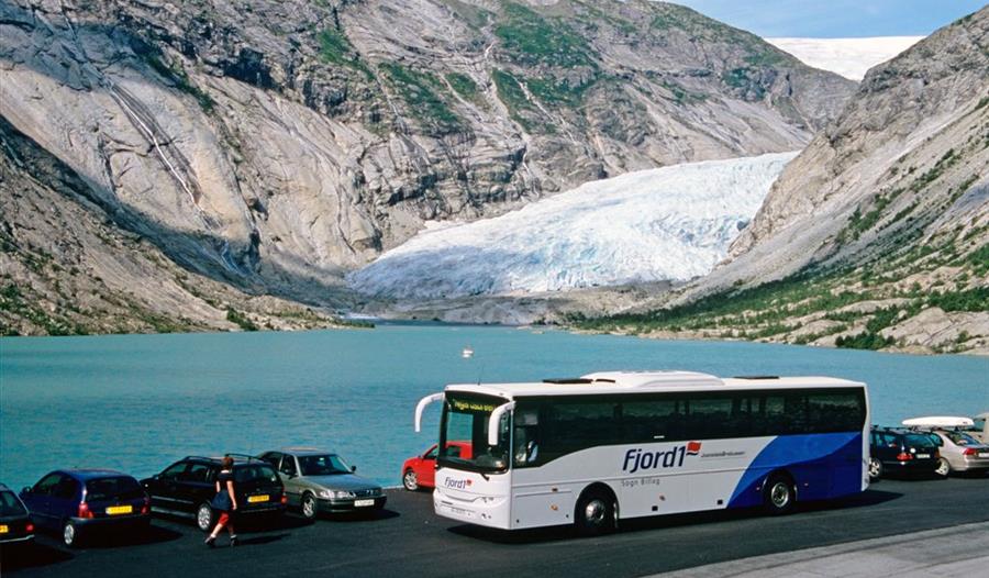 Brebussen Nigardsbreen