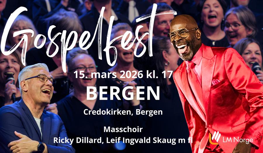 Avslutningskonsert Gospelfest Bergen 2026
