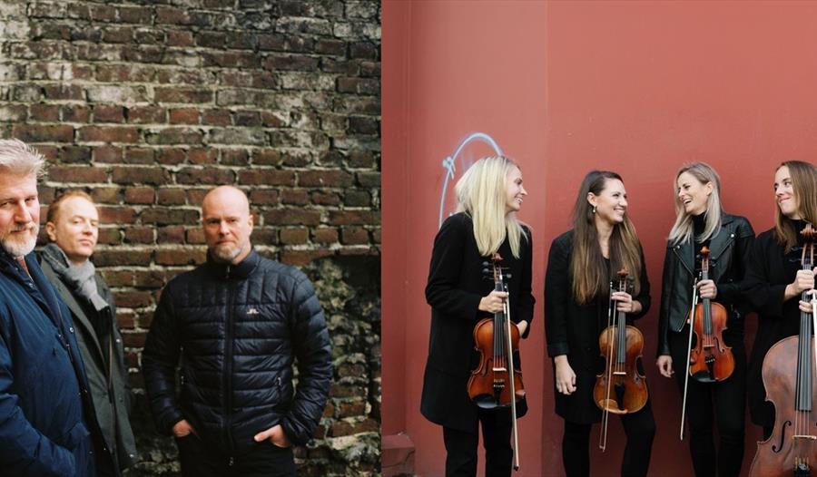 Bilde av fremførende musikanter