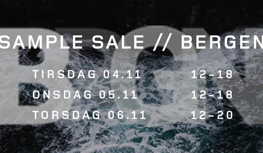 BRGN Sample Sale