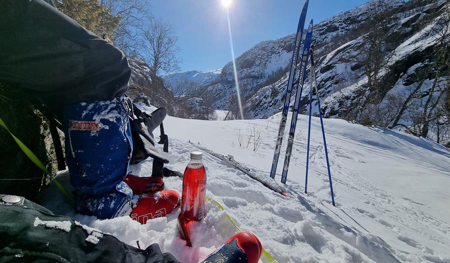 Vinter på Østerbø Fjellstove