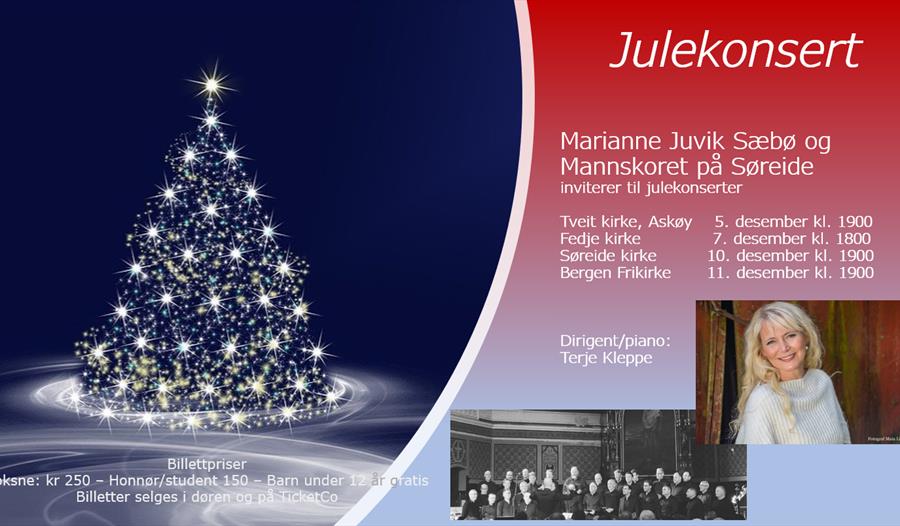 Julekonsert med Marianne Juvik Sæbø