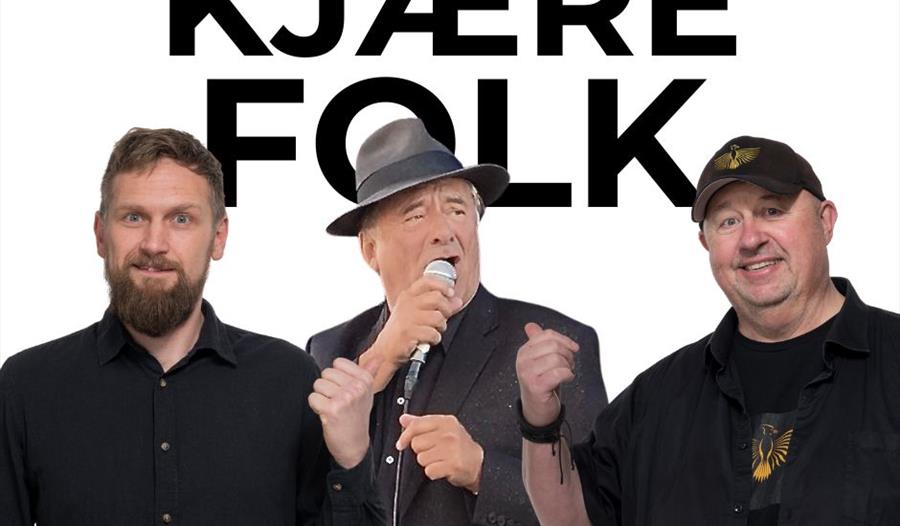 Bilde av fremførende, Arnt Olav Klippenberg, Brigt Skrettingland og Gunnar Andresen