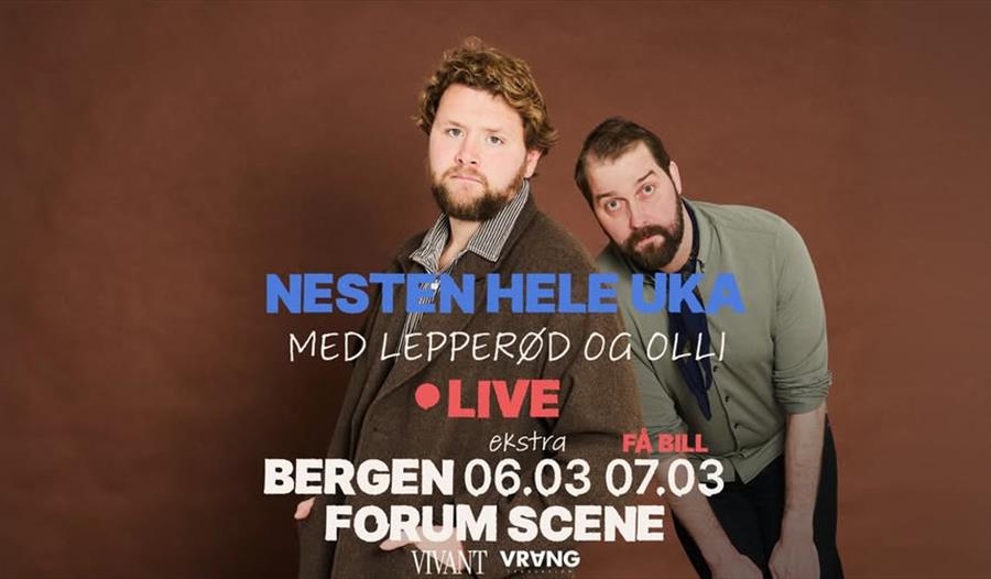 Nesten hele uka med Lepperød og Olli - Live!