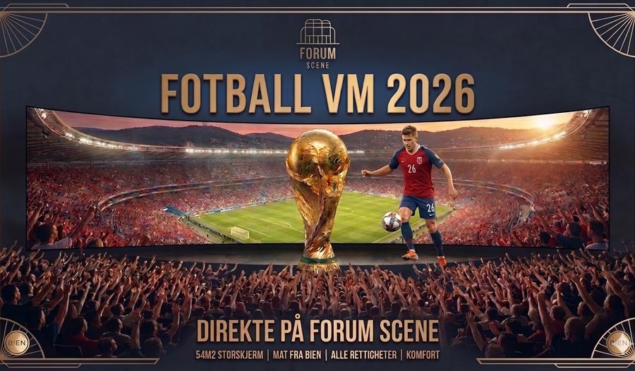Se Fotball-VM på Forum Scene