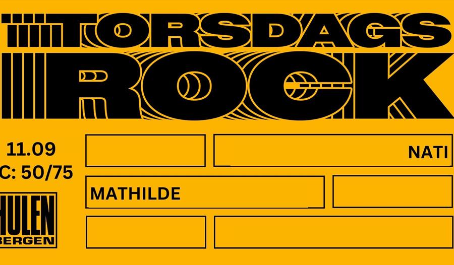 Torsdagsrock: Nati + MATHILDE