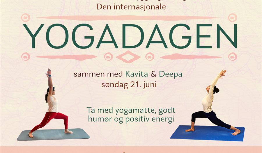Plakat for Yogadagen