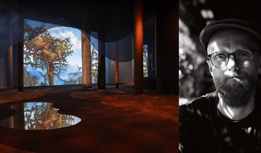 Åsmund Bøe og utstillingen Hertervigs Hemmeligheter