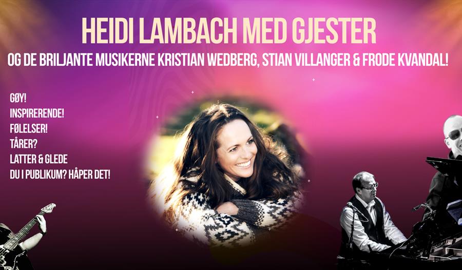 Heidi Lambach med gjester og band