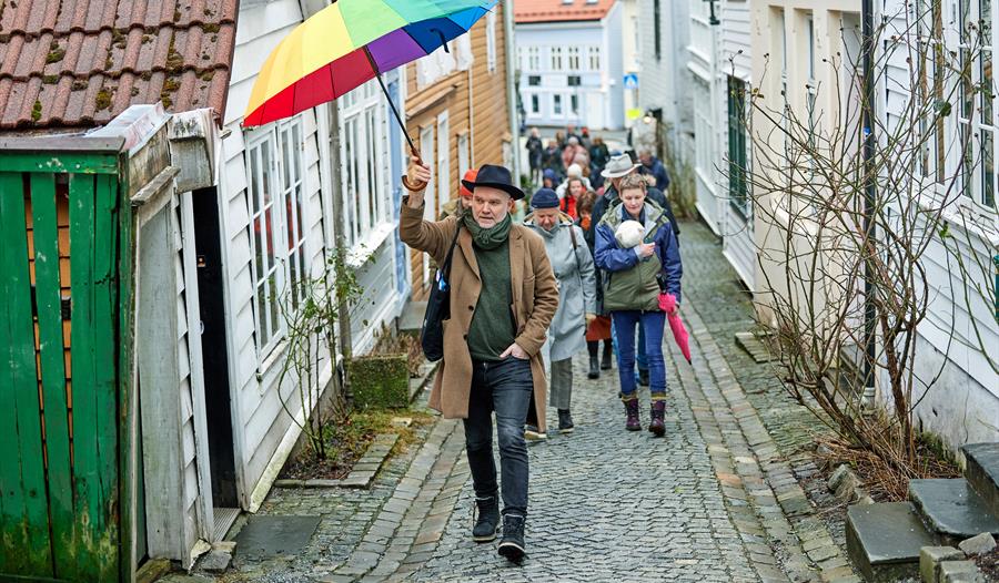 City Walk Through Literary Bergen