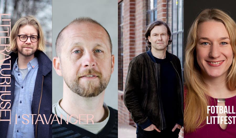 Nils Henrik Smith, Ørjan Zazzera Johansen, Håkon Oppdal og Erle Marie Sørheim.