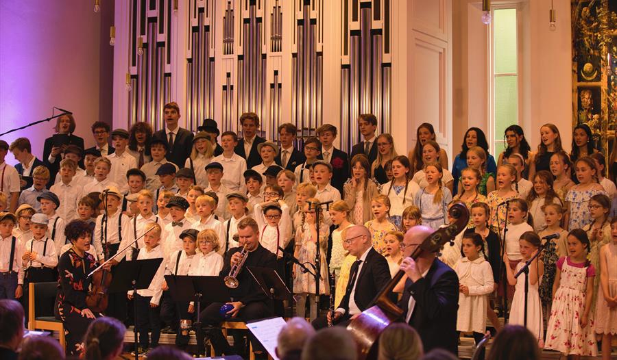 Jazzkonsert med Collegium Vocale Gutter, Jenter og Ung